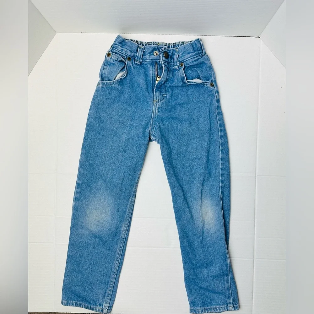 Vintage Osh Kosh B’gosh Boys Kids Denim Jeans Size‎ 6 S Blue 90s Y2K